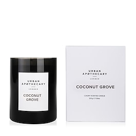 Luxury Boxed Glass Candle - Coconut Grove